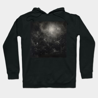 Cosmic Canvas: Whimsical Art Prints Featuring Abstract Landscapes, Galactic Wonders, and Nature-Inspired Delights for a Modern Space Adventure! Hoodie